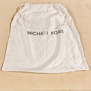 Michael Kors dust bag white drawstring